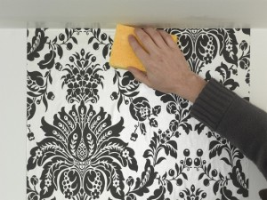 removing wallpaper adhesive