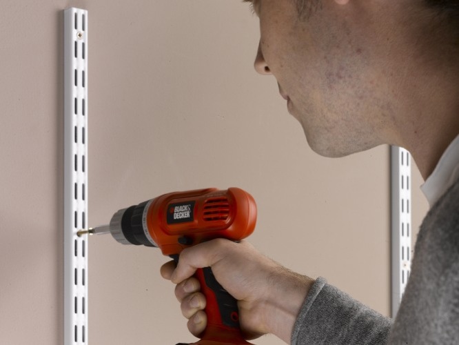 Julian Cassell's DIY Blog » Blog Archive Fitting twin slot shelving