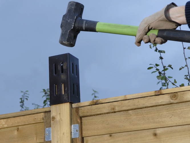 Julian Cassell's DIY Blog » Blog Archive Adding trellis to a fence