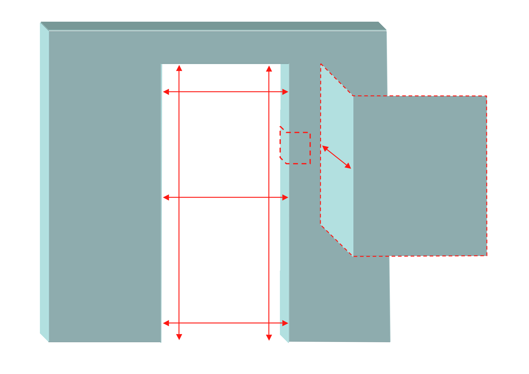Julian Cassell's DIY Blog » Blog Archive Door lining 1 (3D) Julian