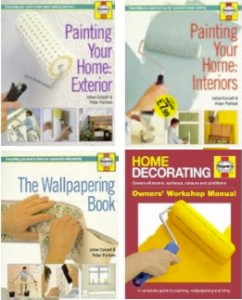 Painting and wallpapering your home books