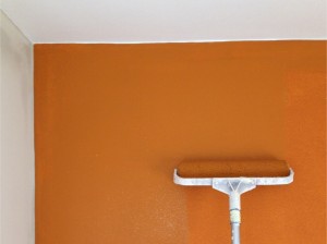 Painting a feature wall