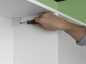 adjusting kitchen wall units