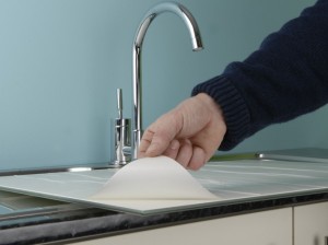 fitting kitchen splash back