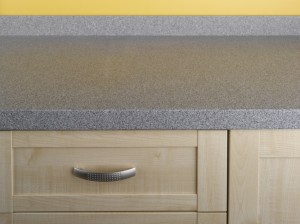 fitting upstand on kitchen worktop