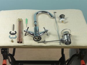 new tap and waste parts