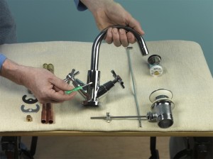 assembling a new tap