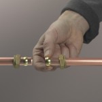 Making a compression joint 1