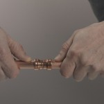 Making a push-fit copper joint 2