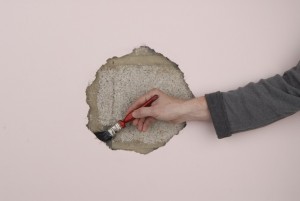 filling holes in walls