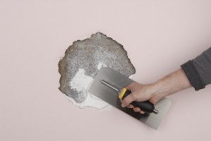 filling holes in plaster