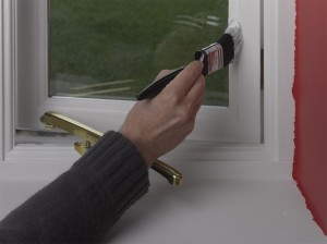 painting window frames