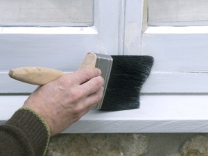 preparing wood for painting