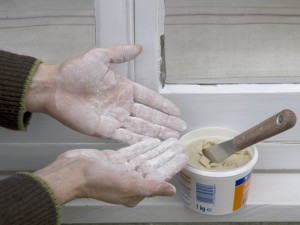 working with putty