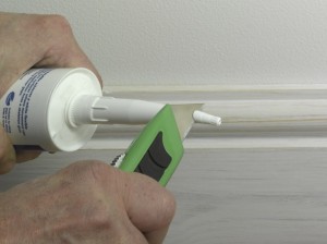 using caulk