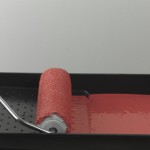 Using a roller 1