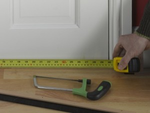 measuring for draught excluder