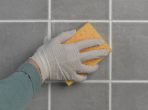 cleaning tiles