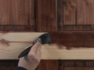 wood staining