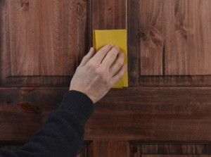 sanding between coats