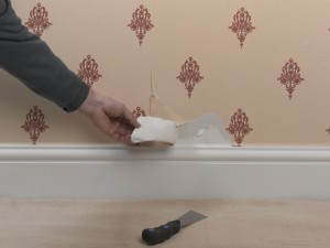 removing wallpaper