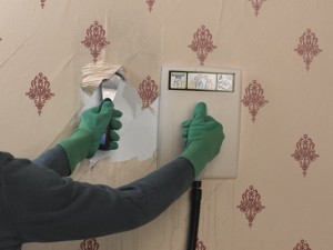 scraping wallpaper