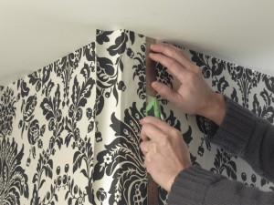 wallpaper corners splicing join