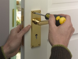 removing door handle