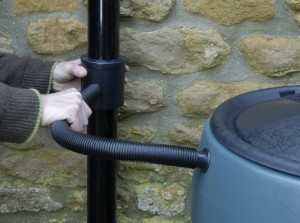 Fitting rainwater diverter kit