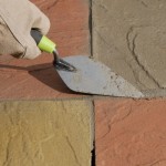 Laying a paving slab path 10