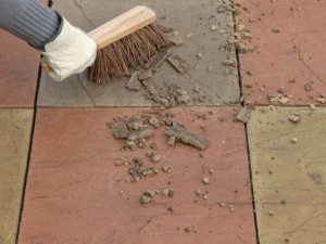 brushing out old pointing