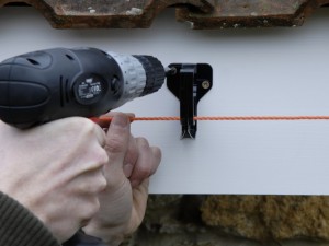 Fixing gutter clip in place