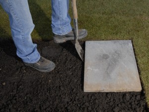 Marking slab edges for deck bearers