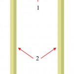 Fitting a door lining 1