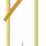 Fitting a door lining 3