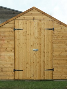 Garden shed storage