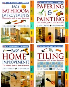 Painting, tiling and home improvement books