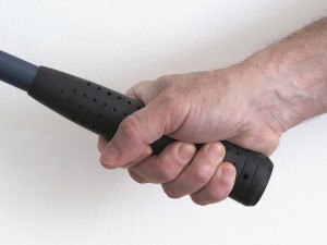 Gripping a hammer