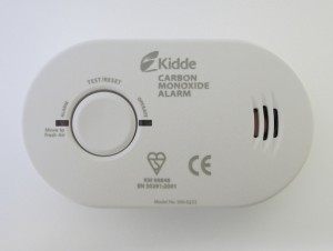 Fit a carbon monoxide alarm