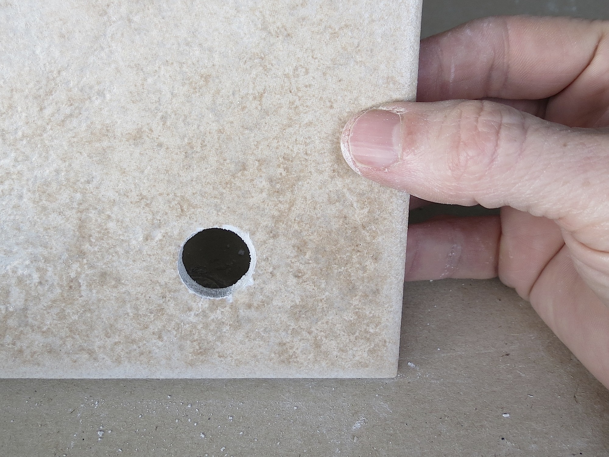 Julian Cassell's DIY Blog » Blog Archive Drilling into porcelain tiles
