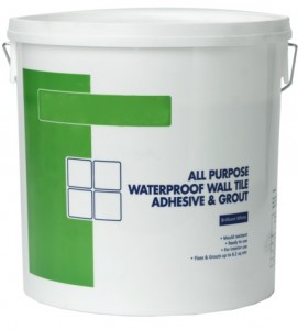 tile adhesive and grout